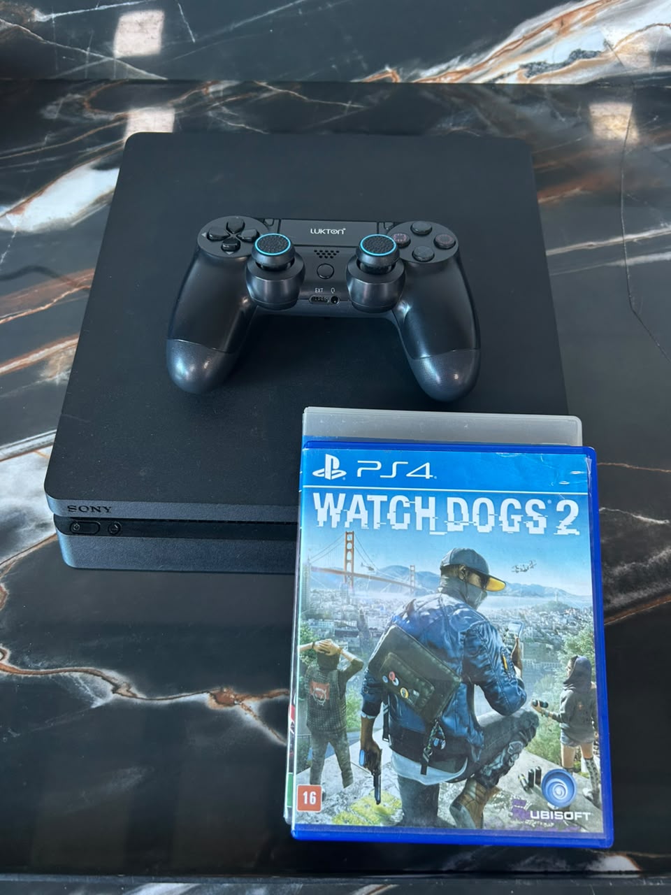 PlayStation 4 1TB | 7 Jogos Inclusos | 1 Controle | Seminovo | Nota Fiscal e 1 Mês de Garantia