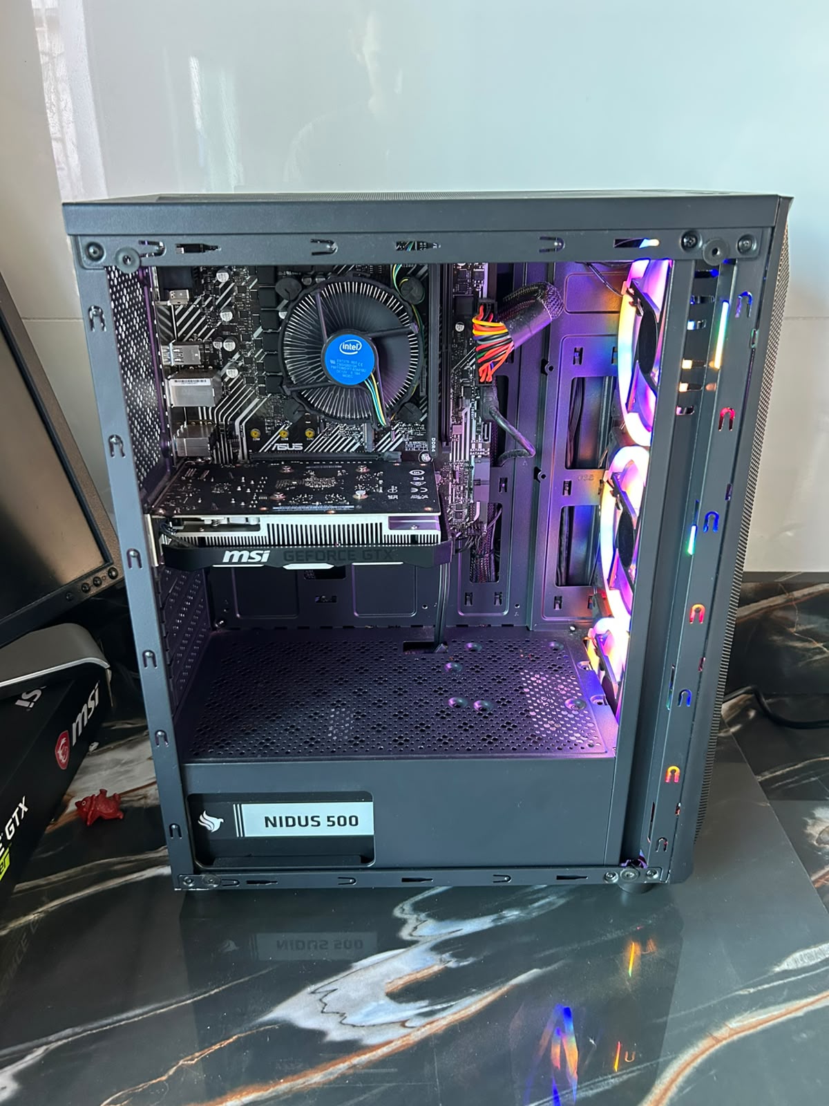 PC Gamer Intel Core i5-10400F | GTX 1650 4GB | 8GB DDR4 | SSD 240GB | ASUS Prime H510 | 1 Ano de Garantia